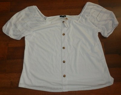 New women's Lane Bryant white Lined 