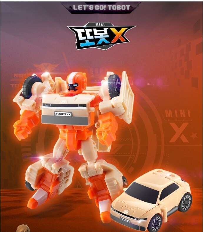 New Tobot X Mini 2023 Edition Hyundai Ioniq Transforming Robot Car Korea