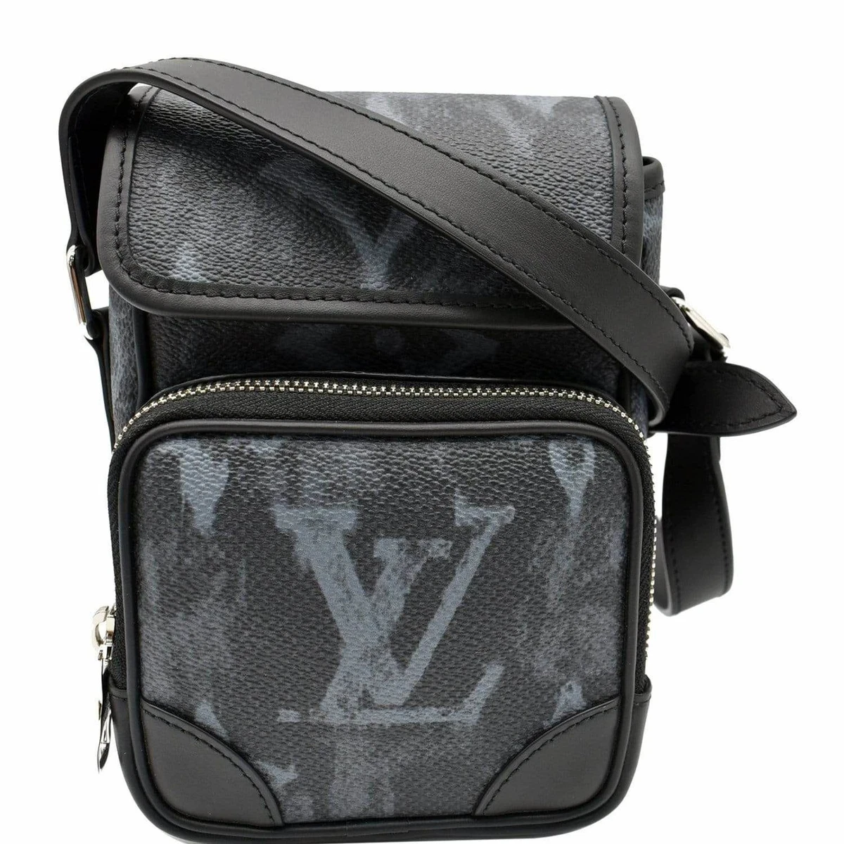 LOUIS VUITTON Nano Amazon Monogram Pastel Messenger Bag Noir s l1200