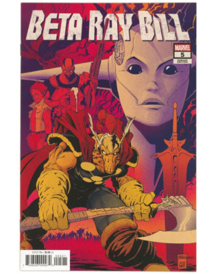 Marvel Comics BETA RAY BILL (2021) #5 DRAGOTTA 1:25 Variant Cover