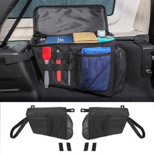Storage Bag Cage with Multi-Pockets Organizers for Jeep Wrangler JL Trunk 2018+