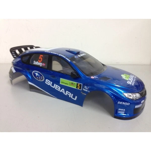 TAMIYA 1/10 RC SUBARU IMPREZA WRC 08 CUSTOM PAINTED RC BODY SHELL - Image 2 of 4