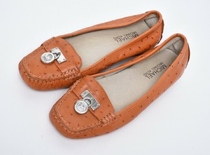 michael kors loafers orange