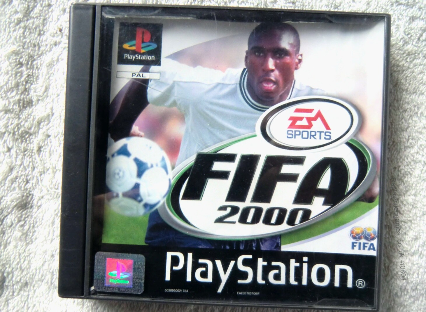 40804 FIFA 2000 - Sony PS1 Playstation 1 (1999) SLES 02315