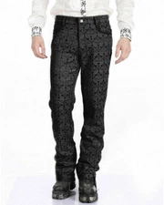 Gothic Pants Cosplay Costume Trousers Victorian Pants