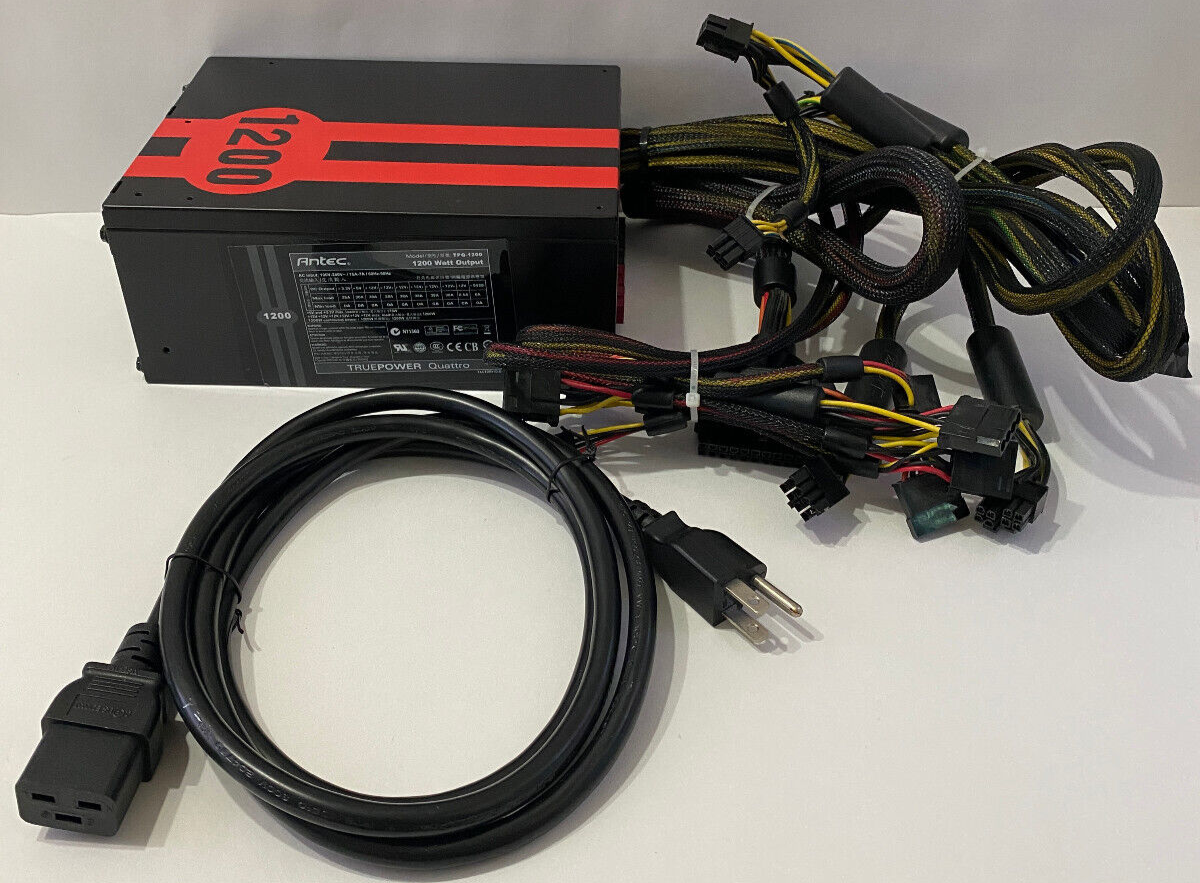 Antec TPQ-1200 動作確認済み Antec TPQ-1200 1200W Semi-Modular Power Supply Unit | eBay