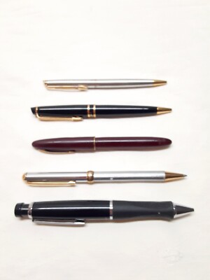Waterman Paris, Ted Lapidus, Sheaffer's 33 14K, Sanford PhD Pen Lot ** 