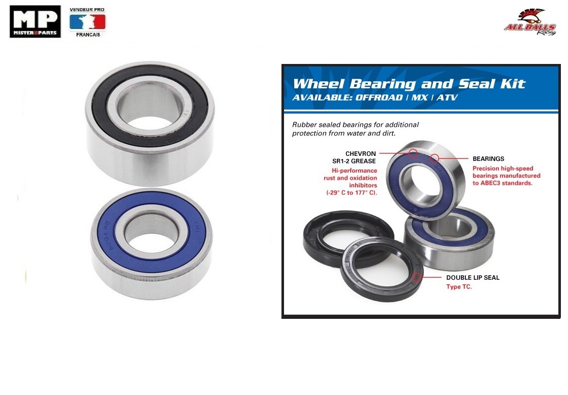 Roulement de roue avant 25-1528 pour Aprilia Dorsoduro 750 et Mana 850