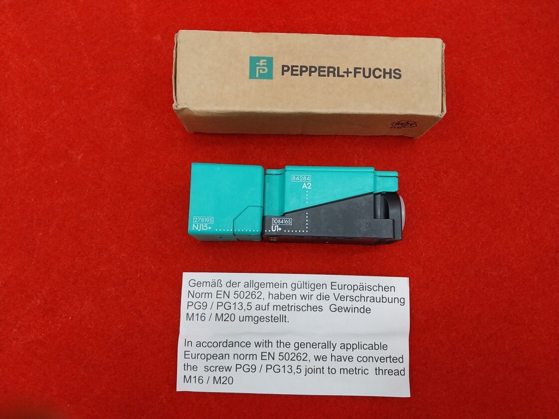 Interruttore di prossimità induttivo Pepperl+Fuchs NJ15+U1+N 106672