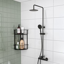 Round Thermostatic Mixer Shower Set with Exposed Valve - Arissa BeBa_27789MASTER