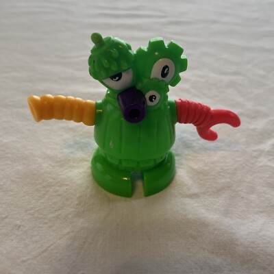 Vintage 1996 Nickelodeon Tangle Twist-A-Zoid Robot McDonald's Toy