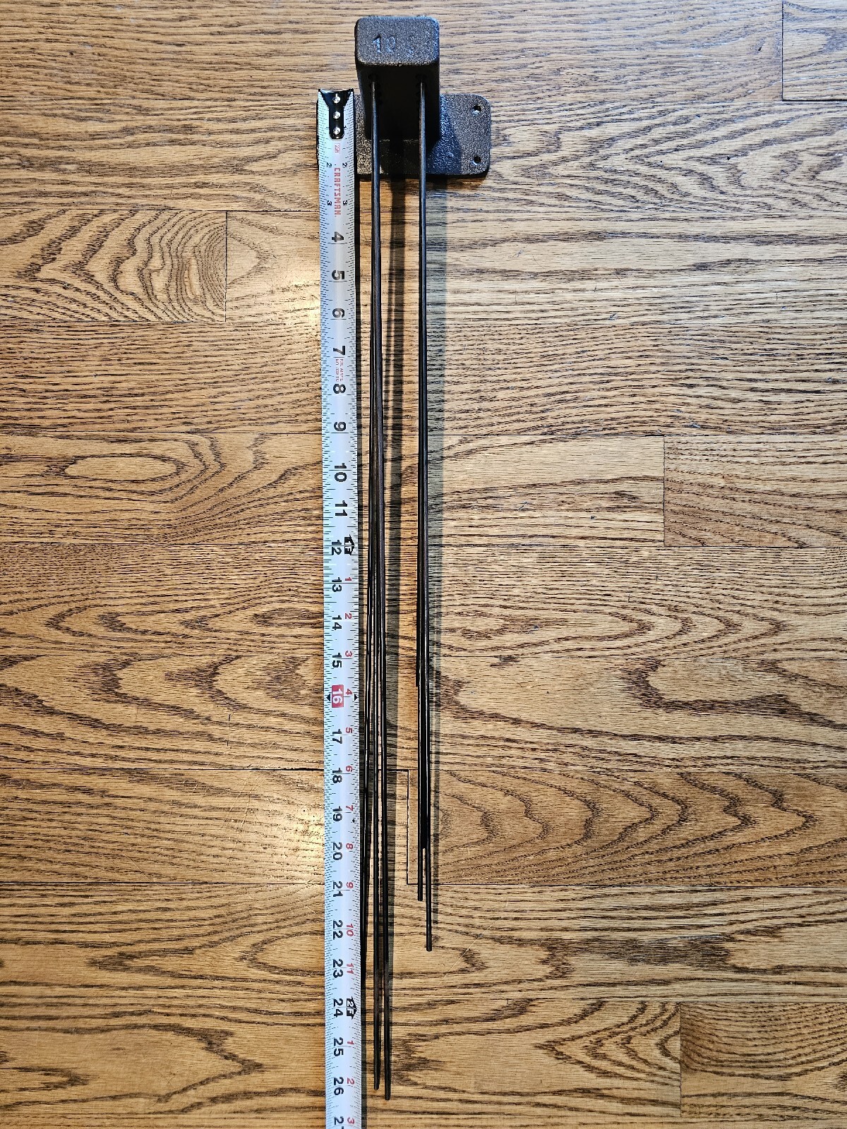 Sligh Triple Chime Grandfather Clock Chime Rods 12 Rods Model 09871AN