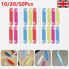 10-50x Colorful Waterproof Cord Labels Tags Wire Labels for Computer Phone Cable