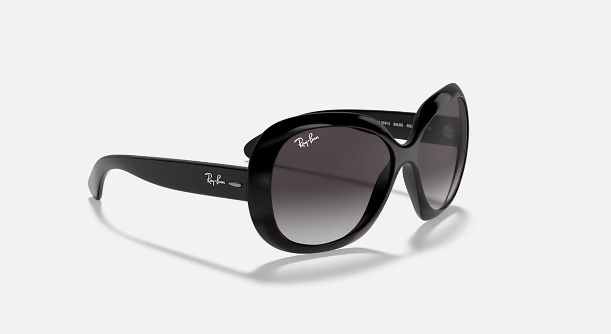 【レイバン】RAYBANサングラス　JACKIE OHH II ブラック Ray-Ban Ray-Ban Jackie Ohh II Sunglasses - Black/Grey