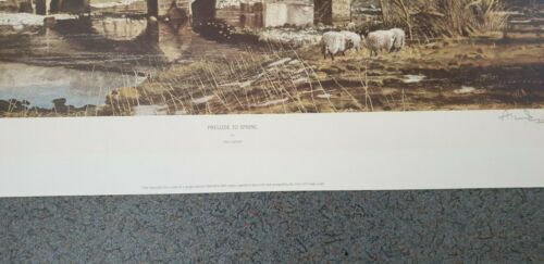 Prelude to Spring, Bridge, River, water, Alan Ingham,Limited Edition,Art Print - Picture 2 of 4