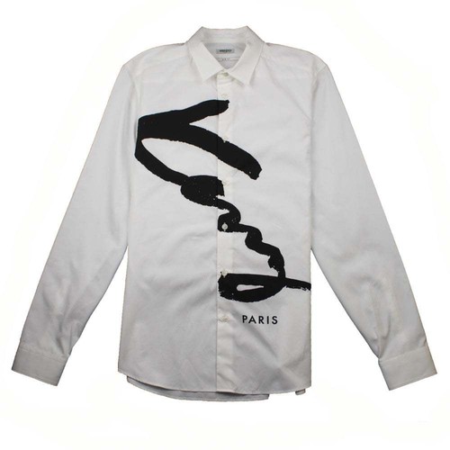 Kenzo Mens Knitted Logo Slim Fit Long 