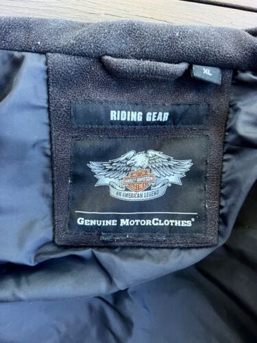 harley davidson mens fleece jacket - Picture 4 of 7