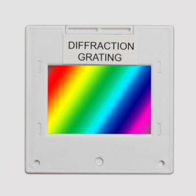 35x23mm Ultra Precision Nano Engraving Trasmission Diffraction Grating w/ Frame