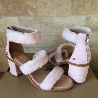 pink ugg heels