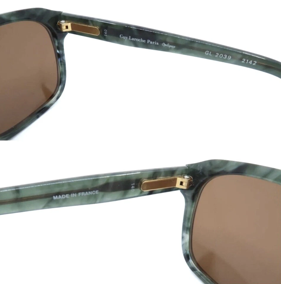 Guy Laroche Vintage Marbled Sunglasses, Made in France  Model GL2039, UNISEX - Image 3 of 4