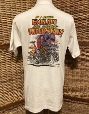 Vintage Rat Fink "If I gotta explain, you wouldn't understand" 1989 Ed Roth L