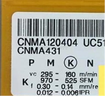 10Pcs/Box Mitsubishi Cnc Blade CNMA120404 UC5105 mi