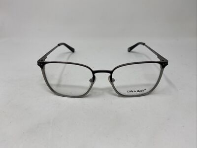 LIFE IS GOOD SPREAD GOOD VIBES OLIVER GUNMETAL BLACK 50/18/135 FLEX HINGE &Z41