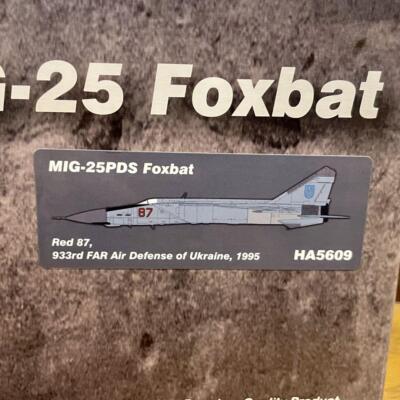 【未使用品】HOBBYMASTER MIG-25 FOXBAT HA5609 Hobby Master 1/72 Mig-25 Foxbat Ha5609 | eBay