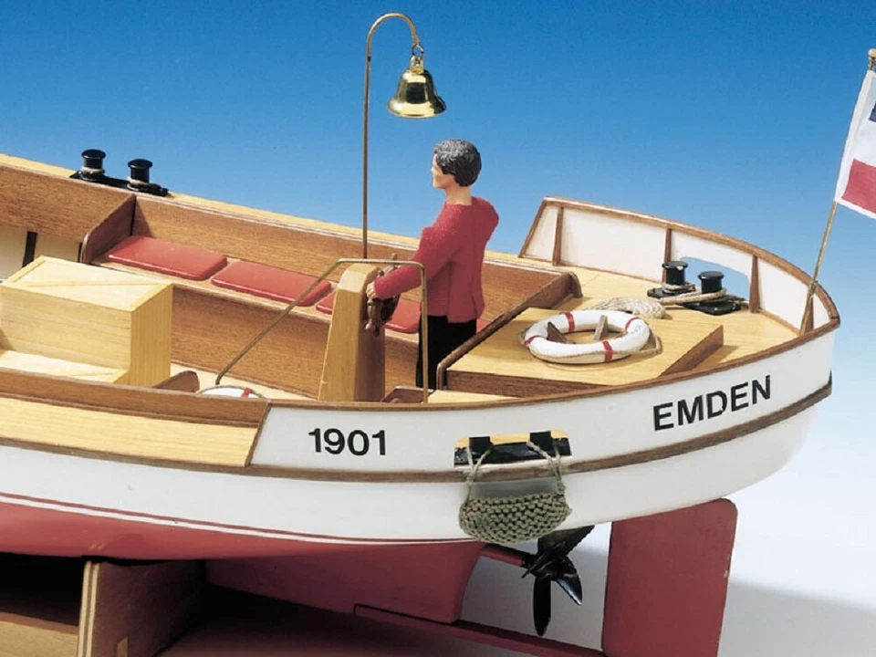 Krick Borkum ohne Dampfmaschine Dampf-Inselversorger Borkum Baukasten - Bild 3 von 3