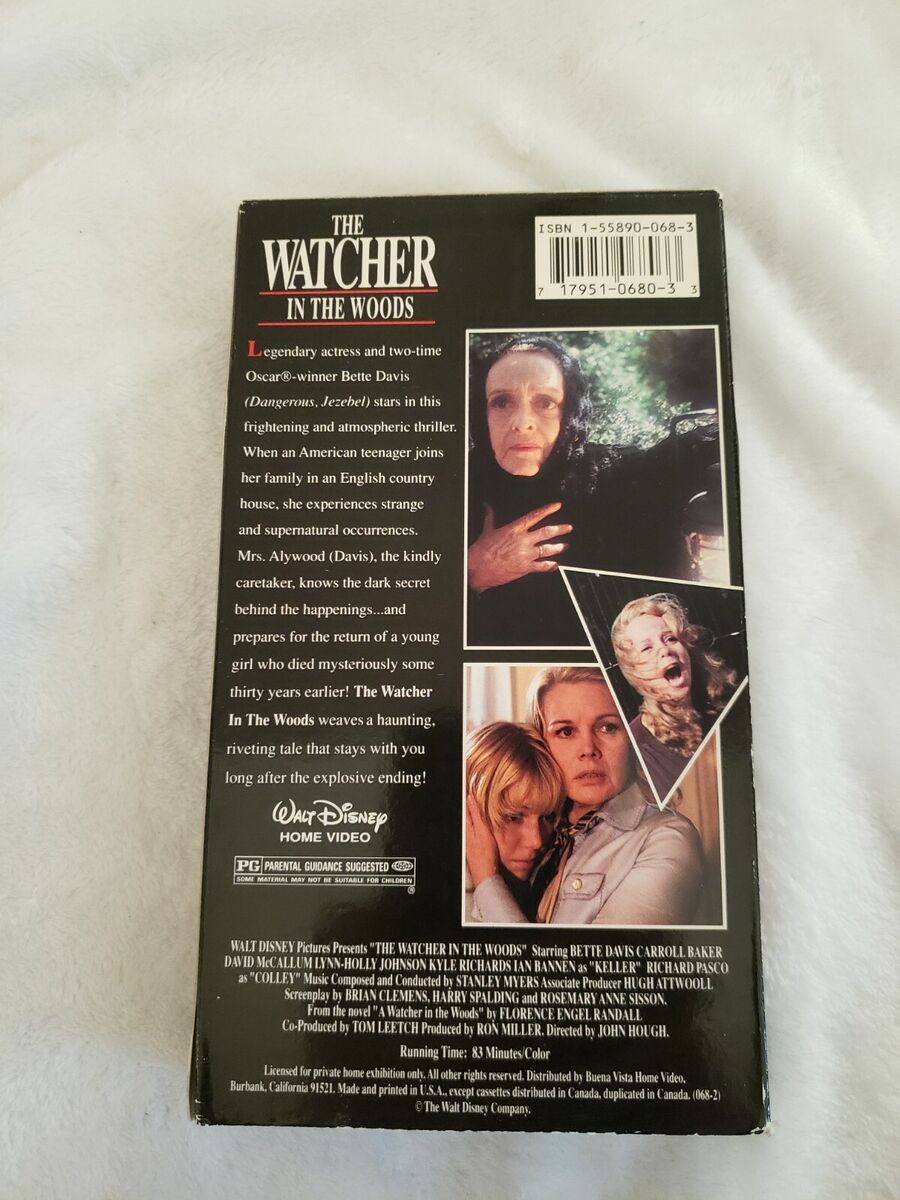 The Watcher In The Woods VHS Horror Classic Film Disney Video