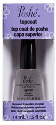 Poshe Super-Fast Drying Top Coat - .5oz - 301018