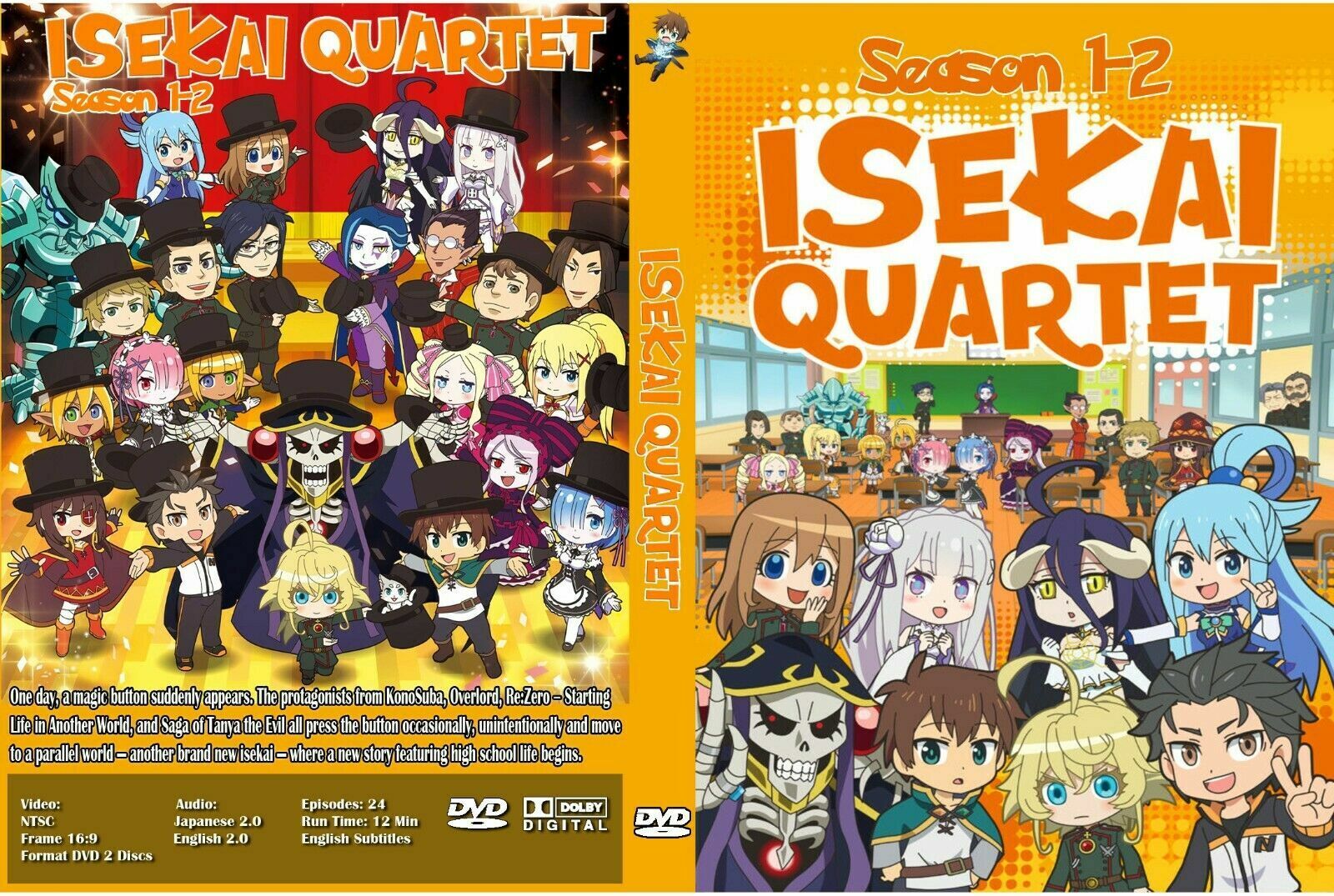 Isekai Quartet: Filme deve estrear em torno de julho