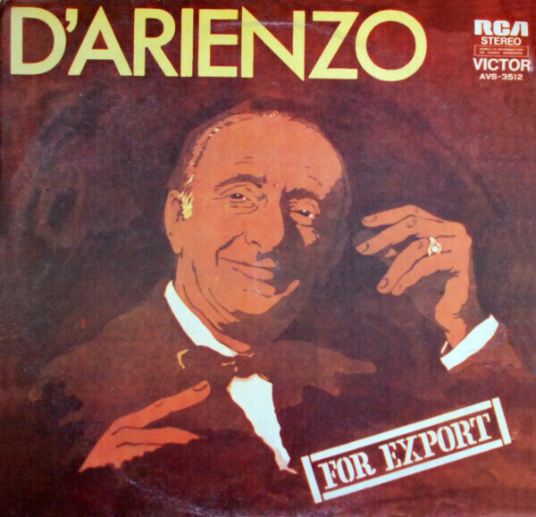Juan DArienzo Y Su Orquesta Típica For Export NEAR MINT RCA Victor Vinyl LP