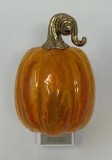 BATH & BODY WORKS PUMPKIN SCENT CONTROL NIGHT LIGHT UP WALLFLOWER PLUG IN HOLDER