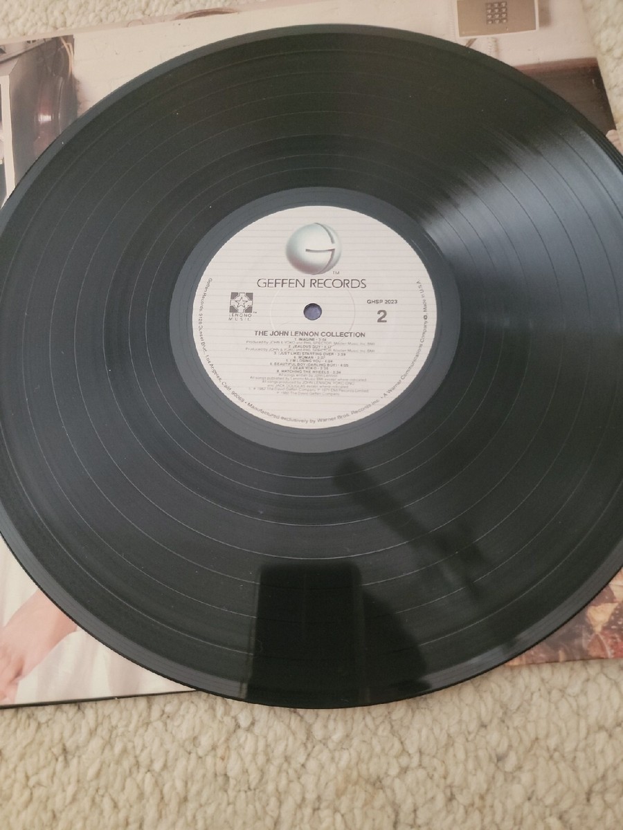 The John Lennon Collection First Pressing LP 1982 w/Lyrics