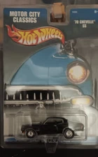 HOT WHEELS Motor City Classics '70 Chevelle SS Black NEW UNOPENED
