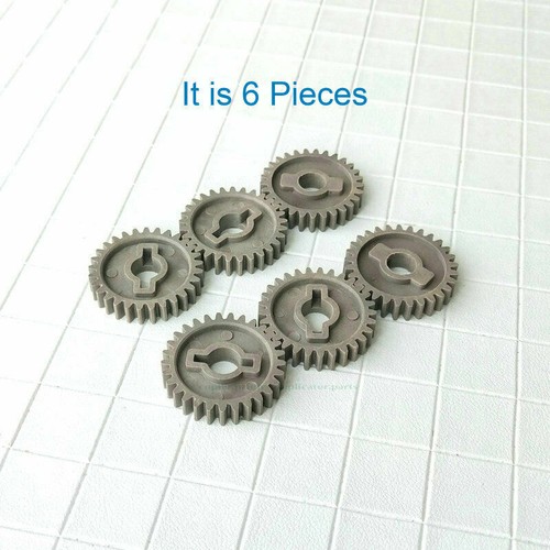 6Pcs Fuser Cleaning Gear 29T 57AA77130 Fit For Minolta Bizhub 600 601 750 751 - Picture 4 of 12