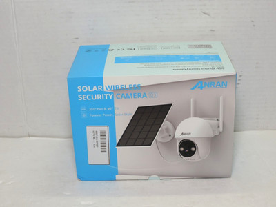 Anran Q1 Pro Solar Wireless Outdoor Security Camera 3 MP Camera/3.66 MM Lens