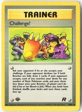 Challenge! 1st Edition Normal U Team Rocket 74 LP on eBay