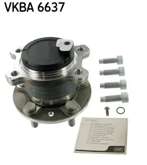Fits SKF VKBA 6637 Wheel bearing kit VKBA 6637 Wheel bearing set with hub rear - Image 3