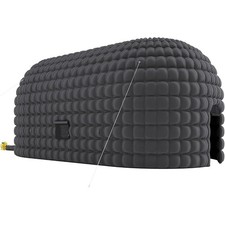 Inflatable Party Tent Night Club 42x23.2x14.8 FT Cube Roll up Door Outdoor Use