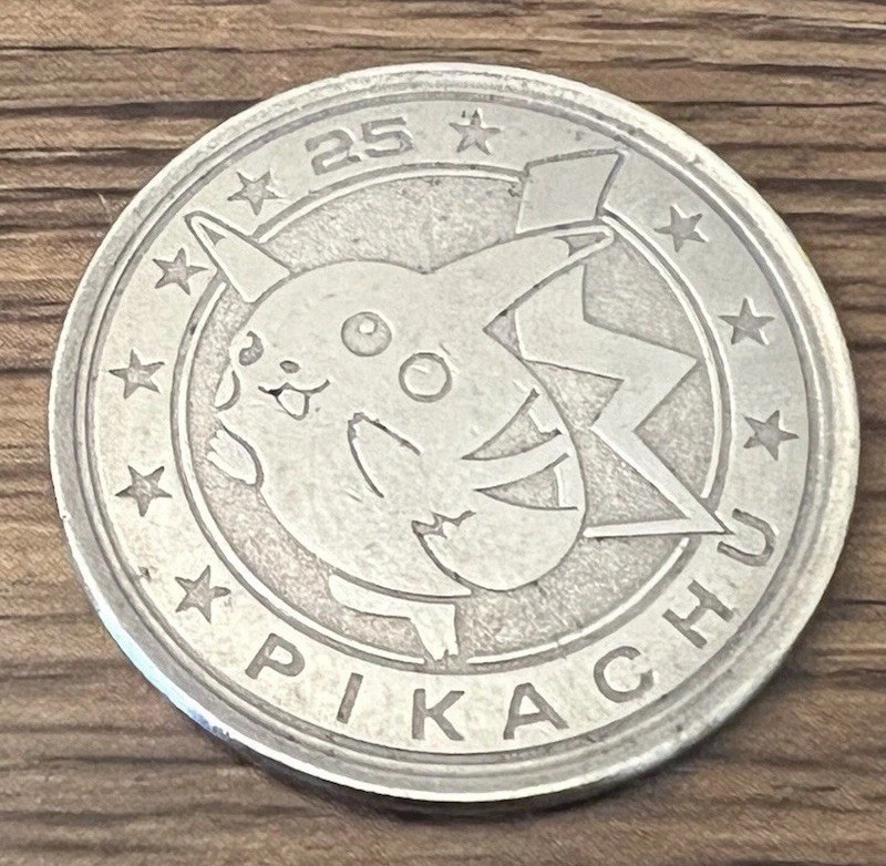 Pikachu Coin 25th Anniversary 