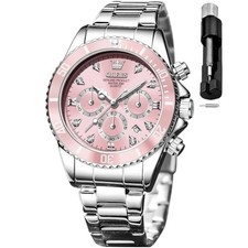  Womens Watch Fashion Dress Diamond Female Watches for silver pink womens watch