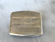 tiffany co sterling silver belt buckle