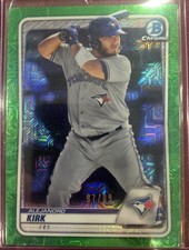 2020 Bowman Chrome - Prospects Alejandro Kirk #BCP-226 Green Mojo Refractor /99