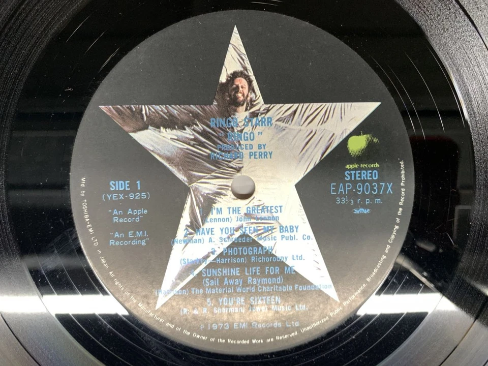 Ringo Starr Ringo Japan LP [64798ER] - Image 2 of 2