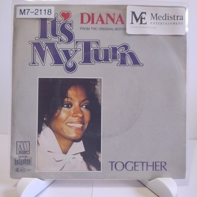 Diana Ross   It's My Turn, 7'' Vinyl (G/G), Motown, M7-2118