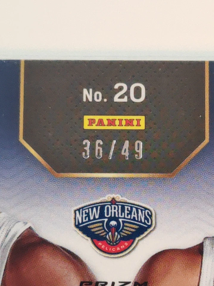 2014-15 Select #20 Anthony Davis Tyreke Evans Double Team Jerseys Copper #/49 - Image 3 of 3
