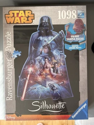 Ravensburger Silhouette Disney Star Wars Puzzle 1098 Pieces BRAND NEW SEALED - Image 1 of 4