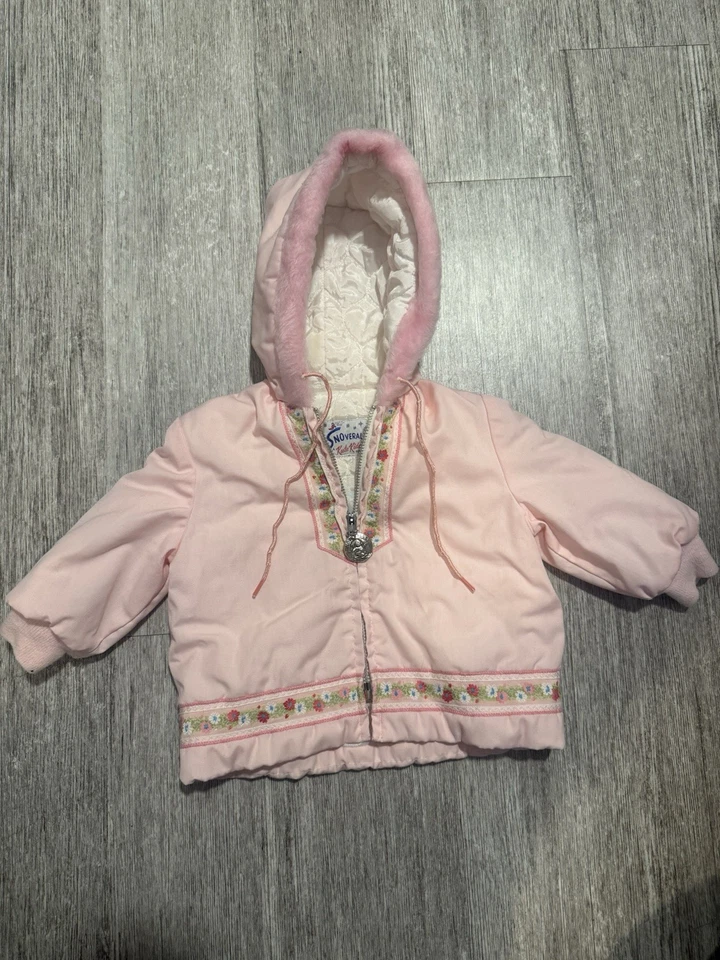 Raro Mono de Colección Kute Kiddies Hecho en EE. UU. Niñas Pequeñas Chaqueta Rosa 2-3T Foto 3 de 4